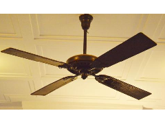 Do large ceiling fans need to be lubricated?